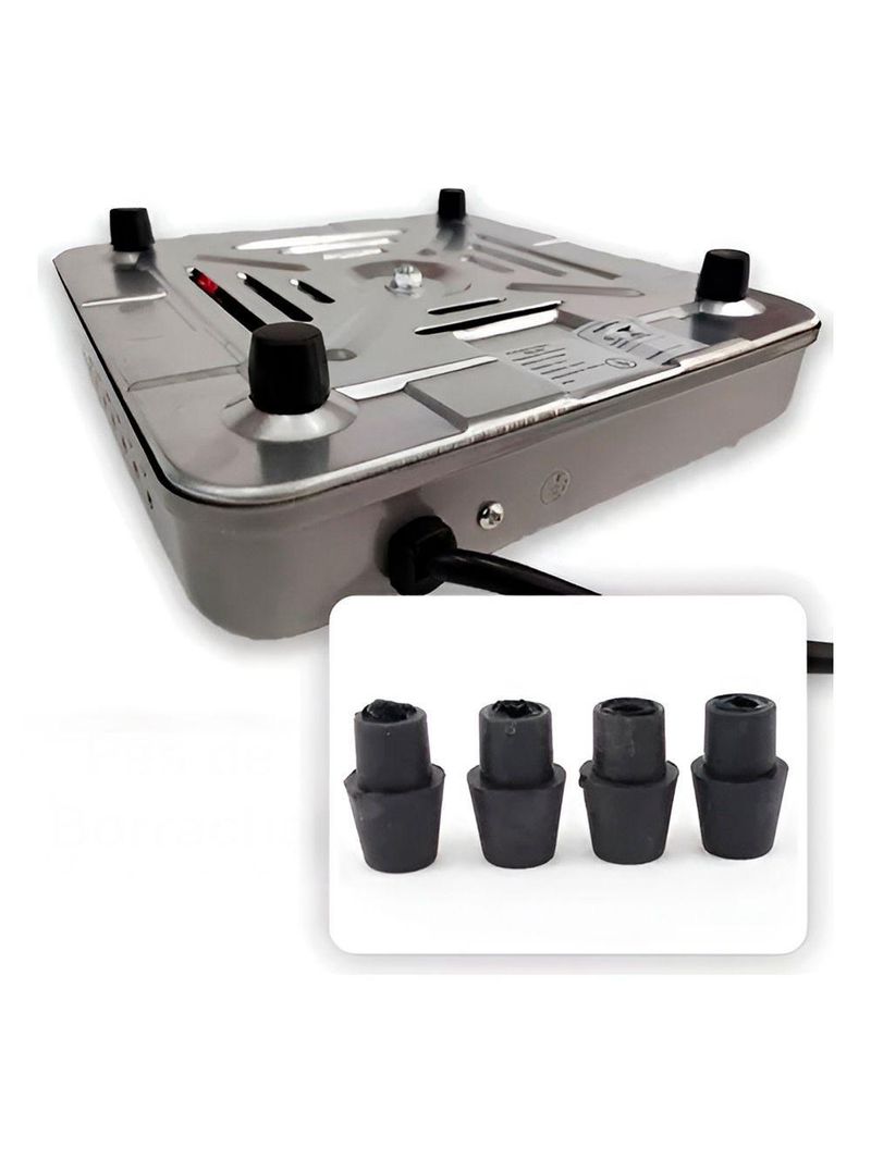 Fogão Cooktop Elétrico Portátil 1 Boca 1000w - Ideal Para Viagens, Camping E Cozinha