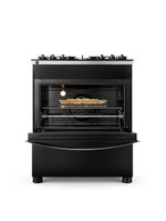 Fogão Brastemp 5 Bocas Com Air Fryer Bfs5lae Preto 220 V