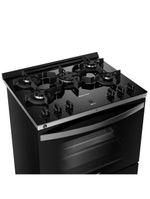 Fogão Brastemp 5 Bocas Com Air Fryer Bfs5lae Preto 220 V