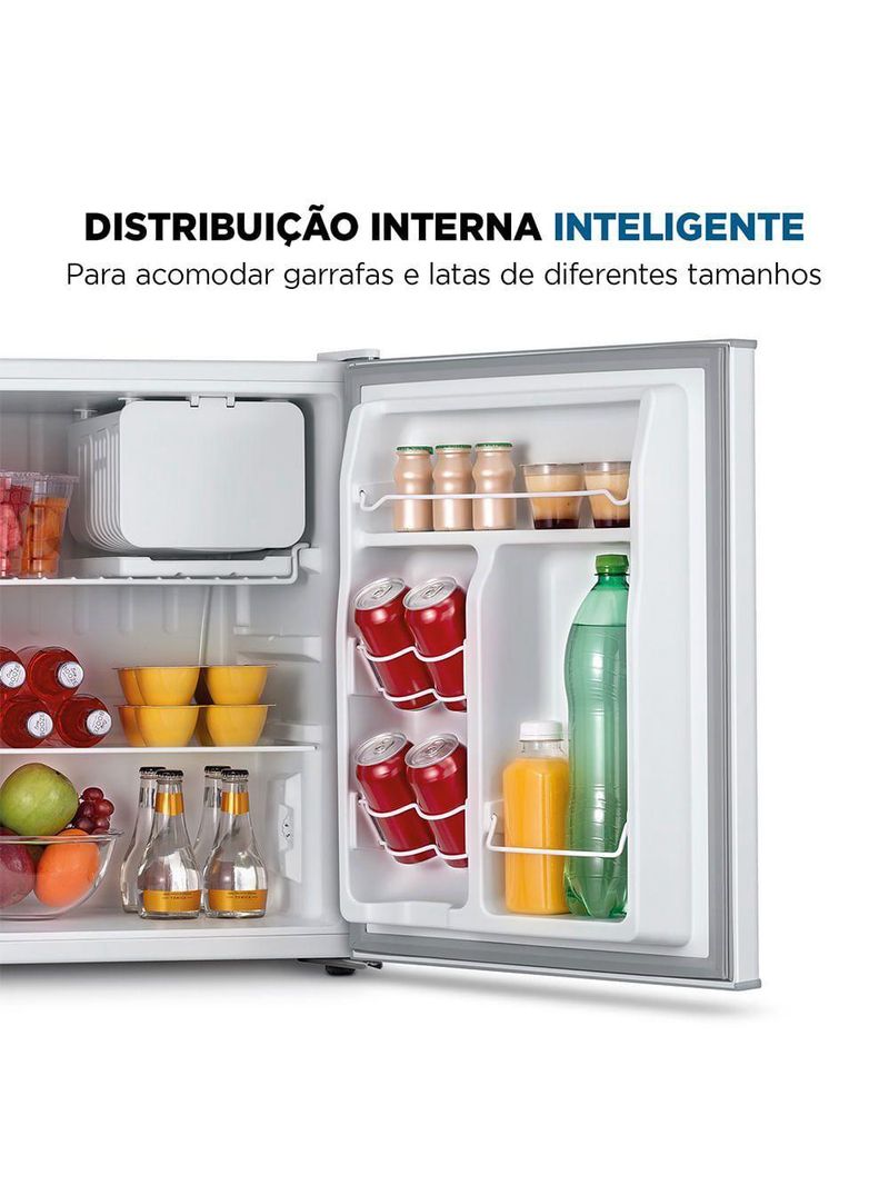 Frigobar Mondial 73L Porta Reversível Branco FGB-01-W80 110V