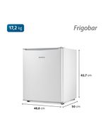 Frigobar Mondial 73L Porta Reversível Branco FGB-01-W80 110V