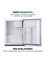 Frigobar Mondial 73L Porta Reversível Branco FGB-01-W80 110V