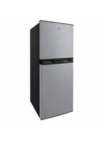 Geladeira Refrigerador Compacto HQ 140L Duplex Defrost, Baixo Consumo A+++ Preto/Cinza HQ-140RDF 220V