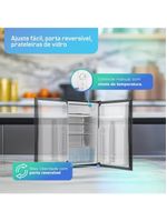 Frigobar HQ 93 Litros Preto BC-93 110V