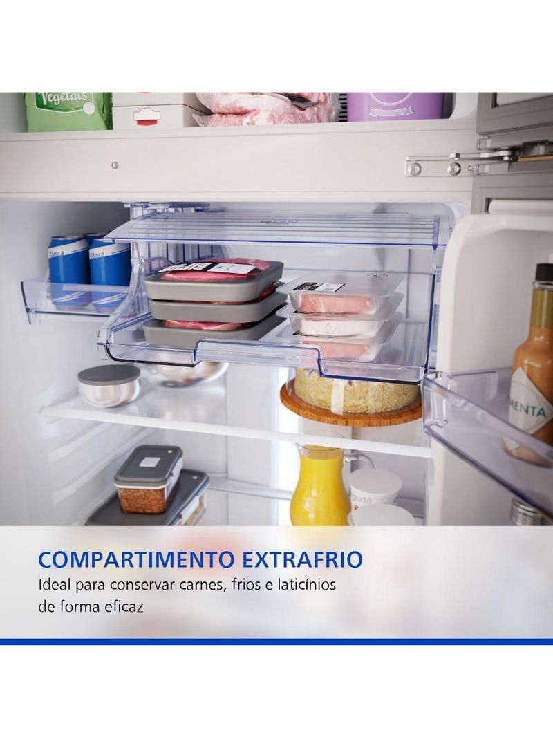 Geladeira Panasonic BT71 Black Inox Look Duplex Frost Free 494L Inverter A - NR-BT71PV4BA 110V