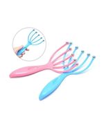 Kit Massageador Capilar Escova De Silicone Capilar + Massageador Cafuné Inox Para Relaxamento E Cuidados Com O Cabelo