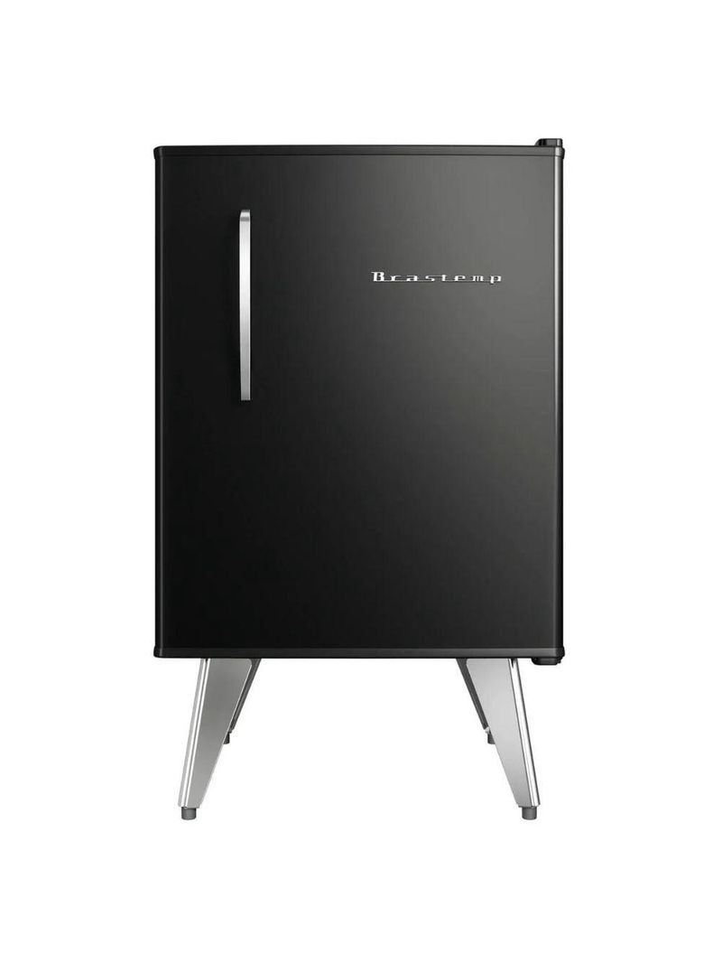 Frigobar Brastemp BRA08ME Retrô 76 Litros Preto 110V