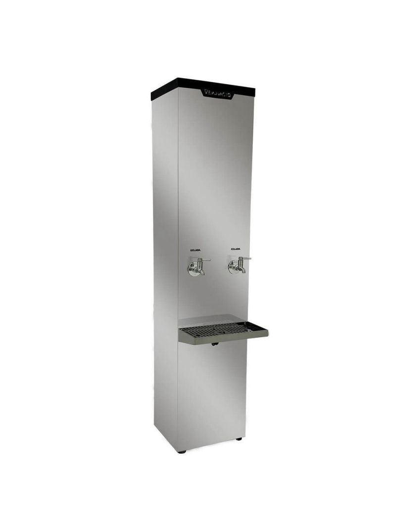 Bebedouro Industrial Refrigerado Venâncio Bi50 Inox 50 Litros 220V 60hz 2 Torneiras 50608