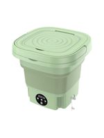 Mini Máquina De Lavar Roupas Dobrável Portátil 6,5l Bivolt lilás