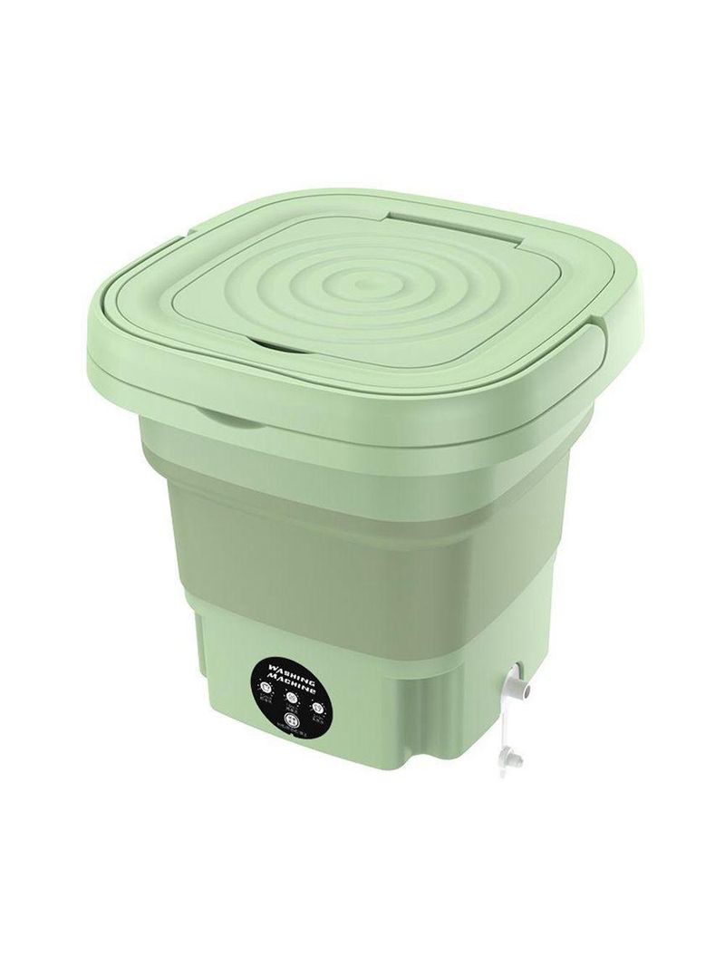 Mini Máquina De Lavar Roupas Dobrável Portátil 6,5l Bivolt lilás