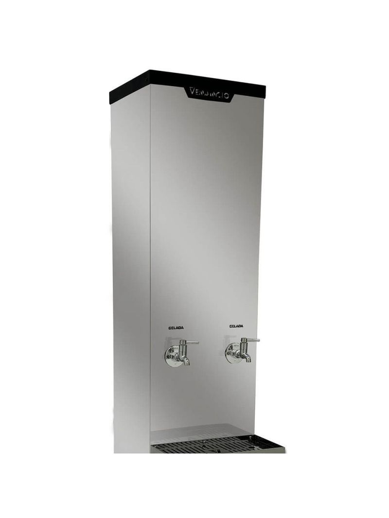 Bebedouro Industrial Refrigerado Venâncio Bi50 Inox 50 Litros 220V 60hz 2 Torneiras 50608