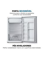 Frigobar Mondial 120L Porta Reversível Branco FGB-01-W120 220V