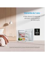 Frigobar 93 Litros Elgin Porta Reversível Compartimento Extra Frio BAFN093D2NA Branco 220V