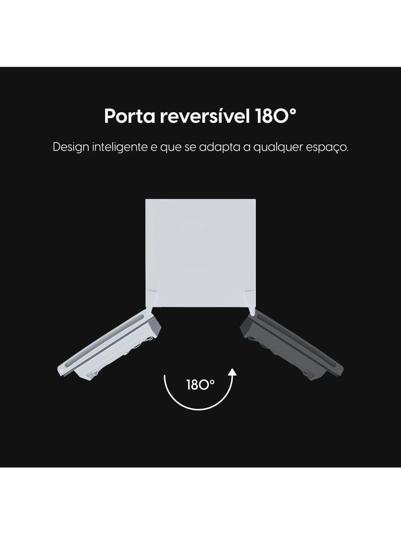 Frigobar 93 Litros Elgin Porta Reversível Compartimento Extra Frio BAFN093D2NA Branco 220V