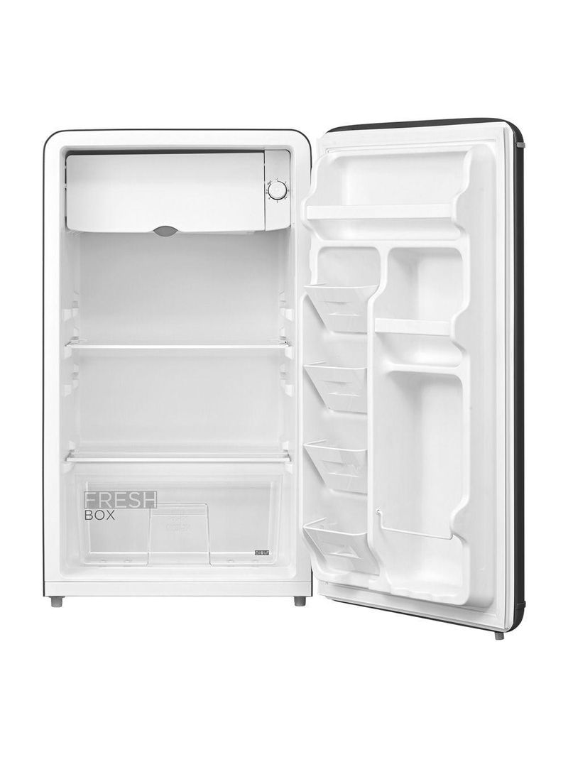 Frigobar Midea Retrô 93L Inverter Preto Bivolt