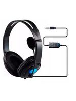 Fone De Ouvido Headset Estéreo Para Ps4 C/ Microfone