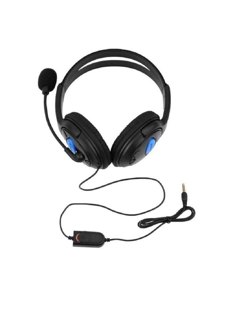 Fone De Ouvido Headset Estéreo Para Ps4 C/ Microfone