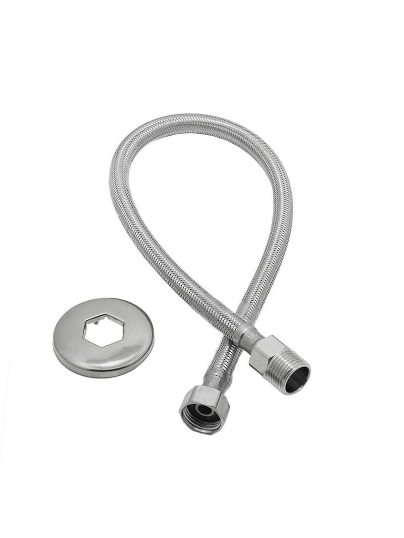 Engate Malha De Aço 100cm Flexivel