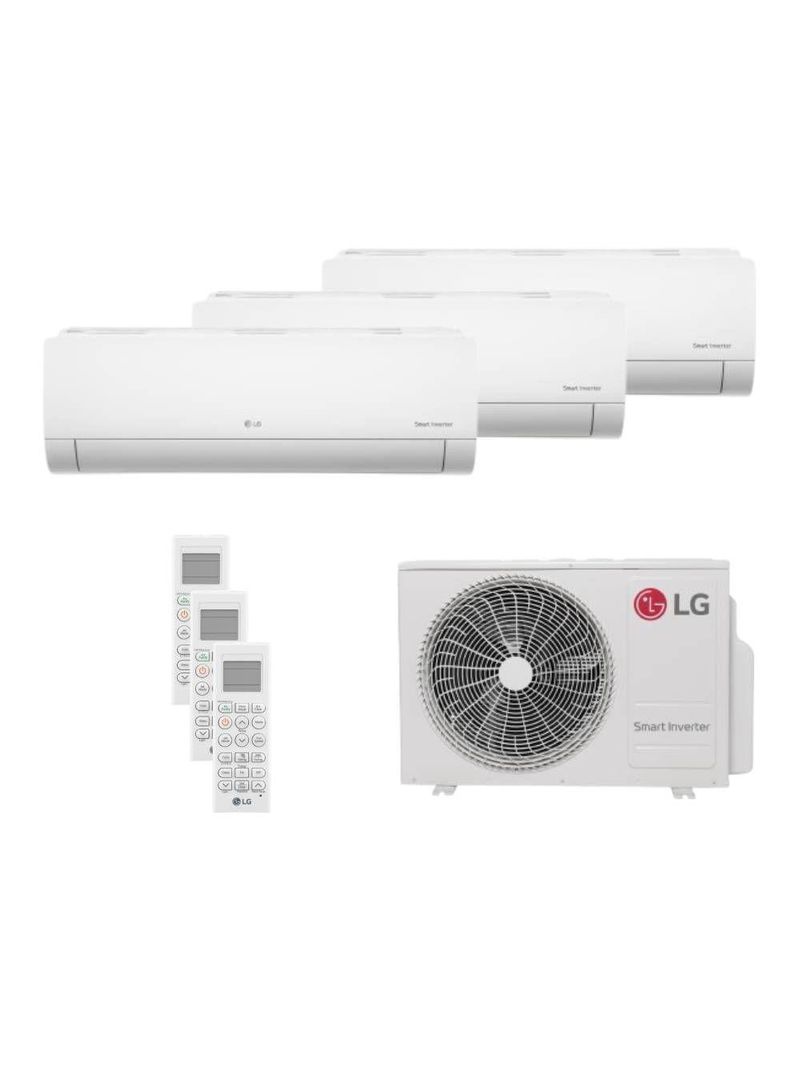 Ar Condicionado Tri Split LG 24000 BTUs (HW 3x09K) Quente e Frio Inverter 220V R32 Z3UW24GFB1AWGZBR1