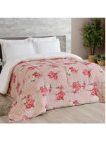 Coberdrom robust queen manta soft sherpa lã de carneiro pesado grosso 1 peça - vermelho listrado florido