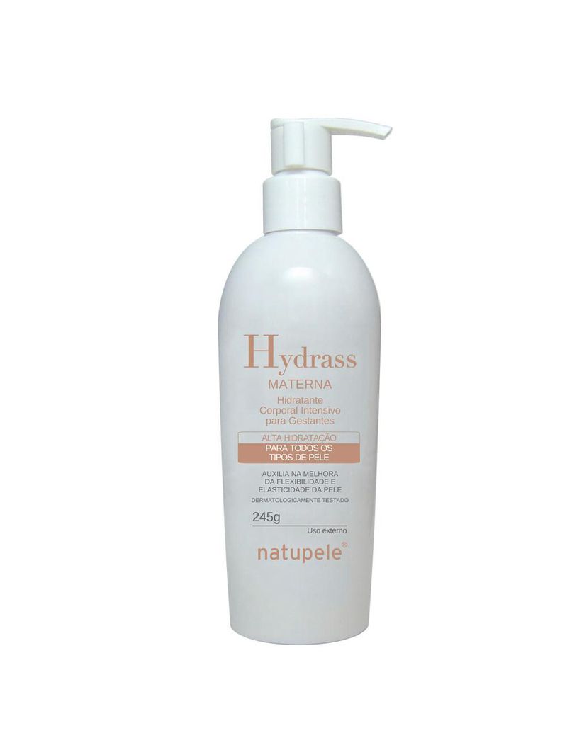 Creme para gestantes natupele hydrass materna