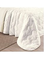 Cobre Leito Aveline King 03 Peças - Off White