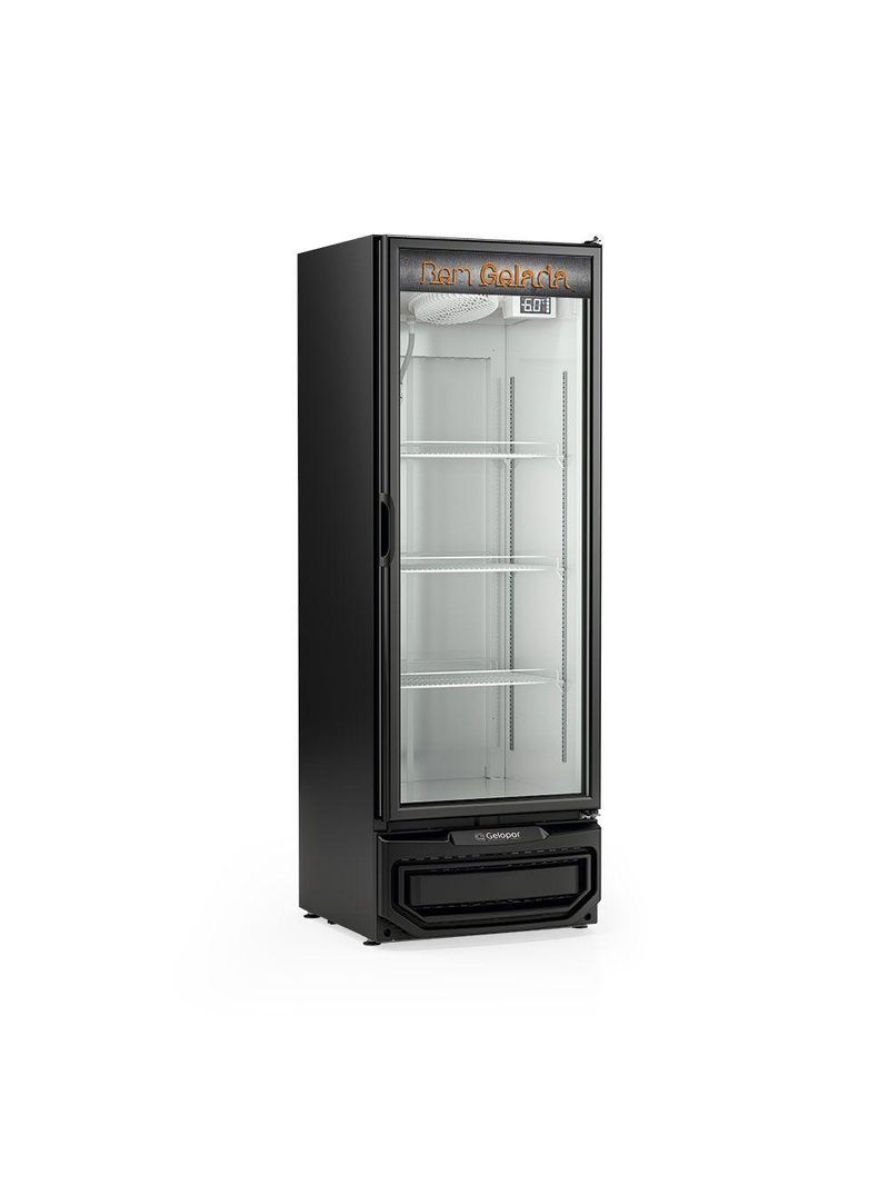 Cervejeira Gelopar 410L Preta com 1 Porta de Vidro 127V GCB-40V PR (81171091)