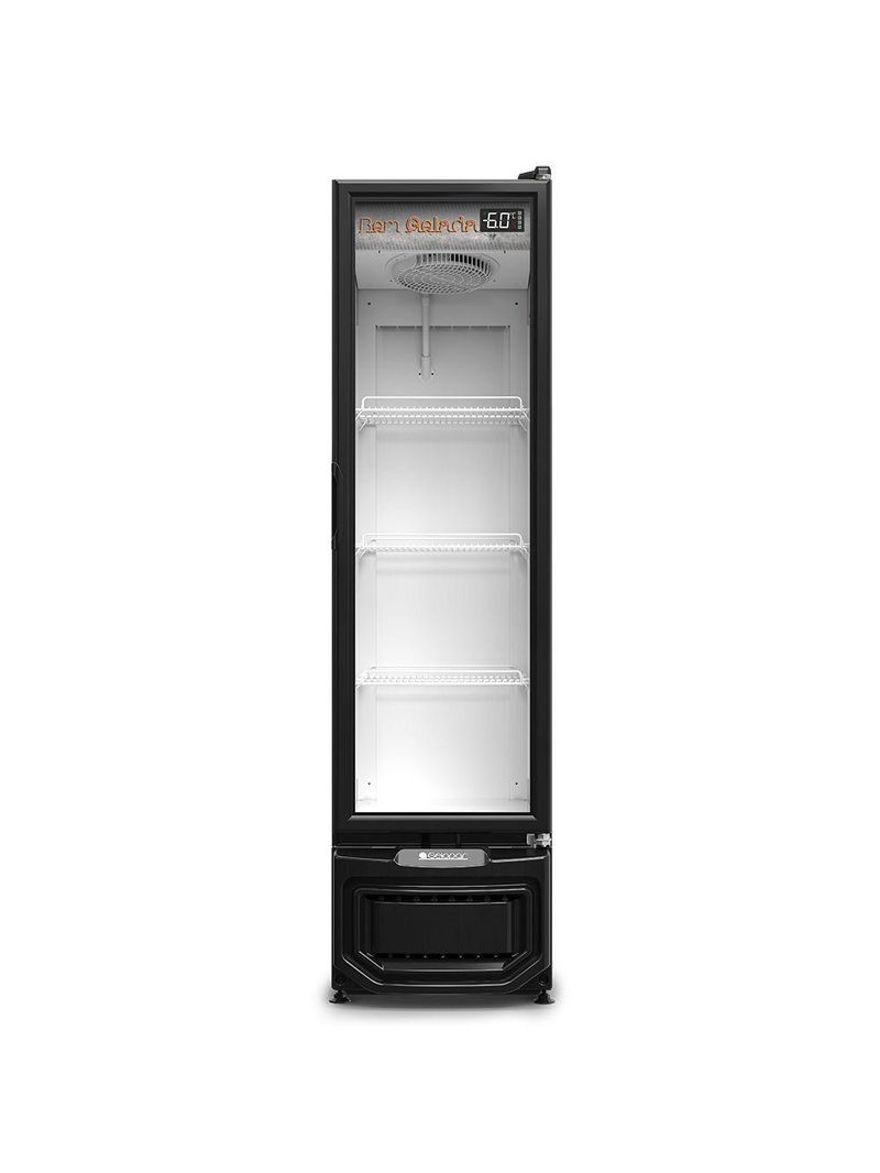 CERVEJEIRA GELOPAR 230L 1 PORTA DE VIDRO PRETO 220V GCB-23 EV PR (80106092)