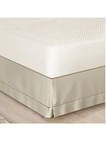 Saia Para Cama Box 200 Fios Bia King 01 Peça 80% Algodão 20% Poliéster - Caqui