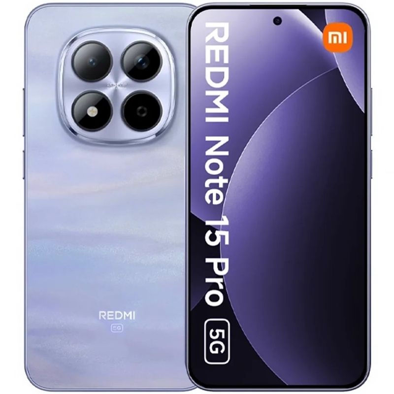 Smartphone Redmi Note 15 Pro 5G 8GB RAM 512GB (Mist Purple)