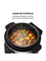 Kit Panela De Pressão Elétrica E Chaleira Elétrica Inox Oster 220V