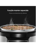 Panela De Pressão Elétrica - 10 Funções Timer Trava De Segurança 840W 110V
