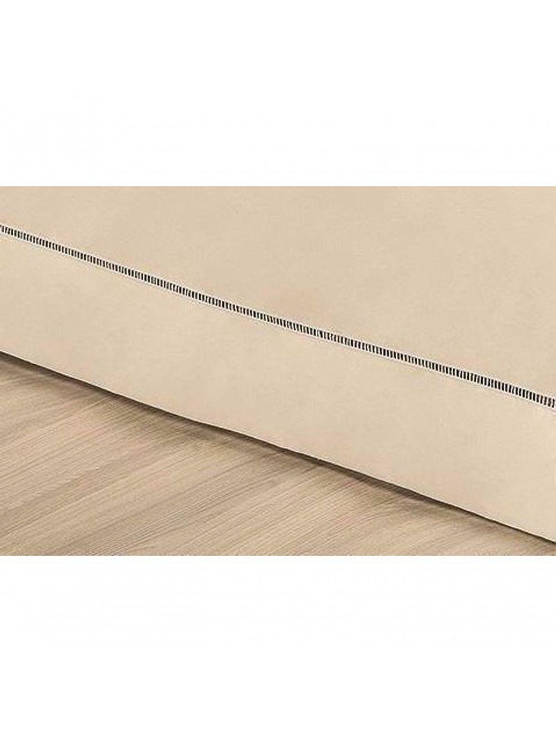 Saia Para Cama Box Queen Juliana - Palha