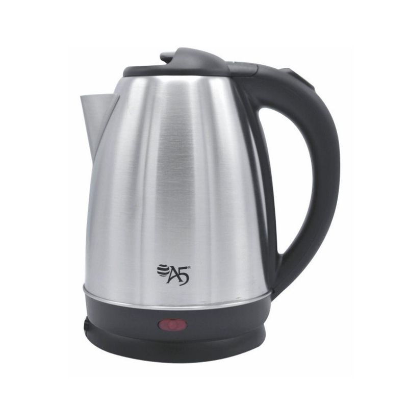 Chaleira Elétrica A5 Tpc 1500W com Capacidade de 1,8L em Aço Inox na Cor Inox 220V