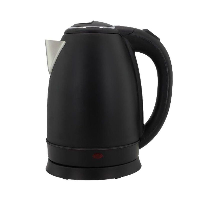 Chaleira Elétrica Bigsul 1500W 1,8L em Aço Inox Preto para Uso Diário em Casa 220V