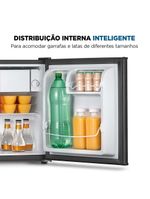Frigobar Mondial 46L Porta Reversível Preto FGB-01-B50 110V