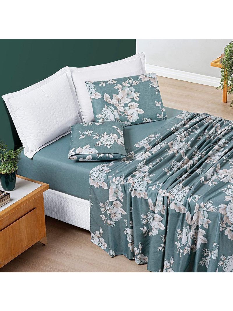 Jogo De Cama Avere Queen 04 Peças Primavera