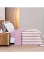 Edredom 100% Algodão Marin King 01 Peça - Rosê