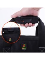 Bolsa Ferramentas Fundo Borracha Maleta Mala Profissional Reforcada 14 Bolsos Eletricista Pedreiro
