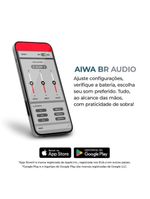 Fone De Ouvido Headphone Aiwa HP-05 Hi-Fi ANC NFC BT APP Bivolt