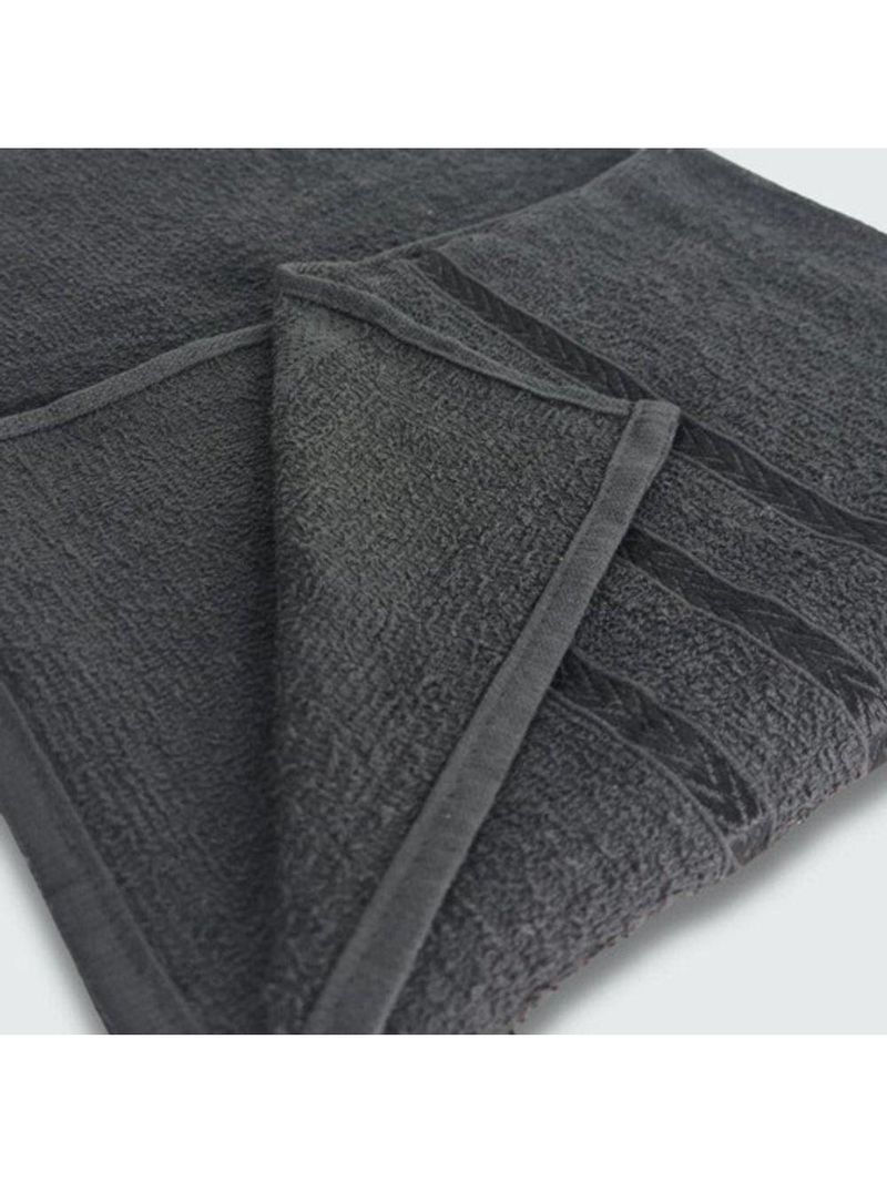 Jogo De Toalha 4 Peças Verona Luxo Beka 100% Algodão Preto