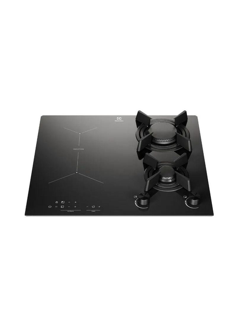 Cooktop 4 Bocas De Indução E A Gás Electrolux Híbrido 2 De Indução E 2 A Gás IE62H 220V
