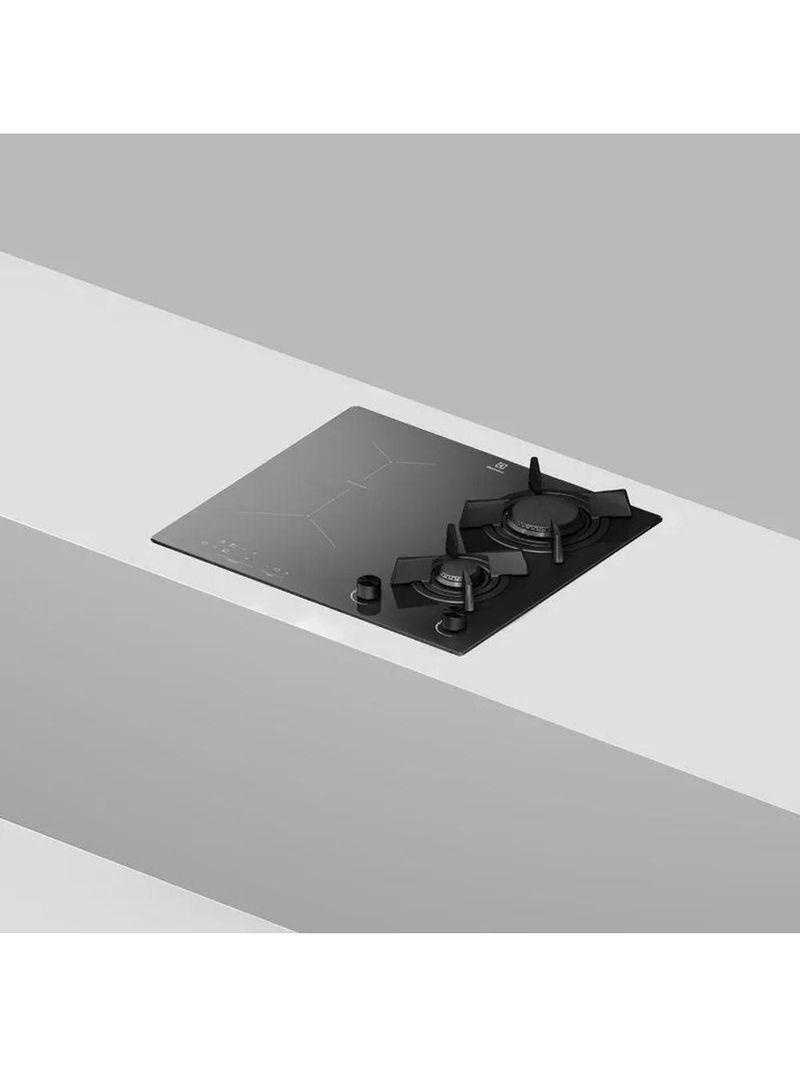 Cooktop 4 Bocas De Indução E A Gás Electrolux Híbrido 2 De Indução E 2 A Gás IE62H 220V