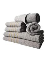 Jogo De Toalhas 12pcs - 4 Banhos 4 Rosto 4 Tapetes Cz+mr