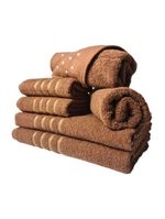 Jogo De Toalhas 12pcs - 4 Banhos 4 Rosto 4 Tapetes Cz+mr