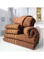 Jogo De Toalhas 12pcs - 4 Banhos 4 Rosto 4 Tapetes Cz+mr