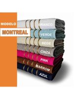 Toalha De Rosto Montreal Beka 330 G/m² 45x70 Cm Cinza