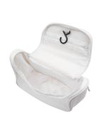 Necessaire Feminina Viagem Gancho Mala Organizadora Pendurar Branco