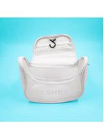 Necessaire Feminina Viagem Gancho Mala Organizadora Pendurar Branco