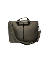 Bolsa Transversal Notebook Pasta Mala Resistente Lisa Verde Escuro